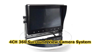 4 Channel 360 Degree Surround View Camera System