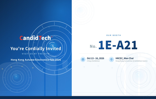 Τελευταία εταιρικά blogs για Exhibition Invitation – Join CandidTech at the Hong Kong Electronics Fair (Autumn Edition)